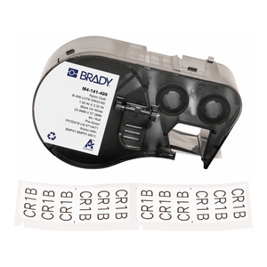 For Brady Nylon Flag <b>Labels</b> with Aggressive Adhesive for M4/M5 <b>Cable</b> <b>Labeling</b> - Product Image 3
