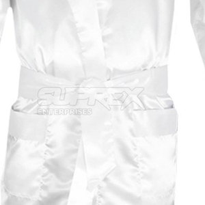 Nuevo Diseño de Logotipo Personalizado, Bata de Boxeo Ecológica de Poliéster, Alta Calidad, Bajo Precio, MOQ, Bata de Boxeo Personalizada - Product Image 5