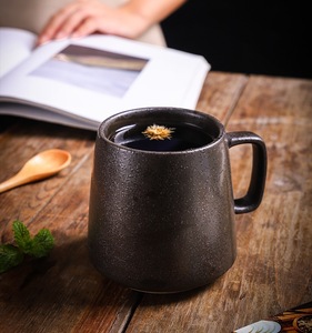 Juego de Tazas de Cerámica Estilo Japonés Clásico, Tazas de Porcelana para Café y Té con Resistencia al Calor para Uso en el Hogar y Cafeterías - Product Image 6
