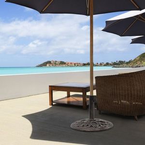 Base per Ombrellone da Giardino Rotondo per Esterni Resistente, per Ombrelloni e Basi da Patio - Product Image 6