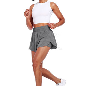 Shorts de sport tendance pour femmes, tissu respirant et doux, pour la course et l'entraînement - Product Image 6