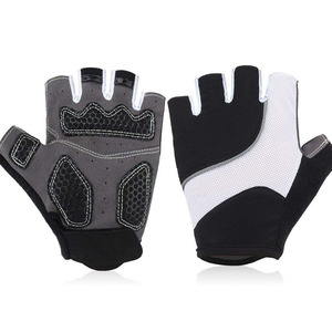 Guantes de Ciclismo con Agarre de Alto Rendimiento en la Palma, Transpirables, para Ciclismo de Carretera, para Recorridos Largos, Guantes de Ciclismo sin Dedos - Product Image 1