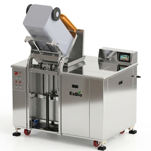 Máquina de Tratamiento de Residuos Alimenticios Comercial Exbio, Compostador de Orgánicos de Cocina con Rodamientos de Acero Inoxidable EX-300L para Restaurantes - Product Image 1