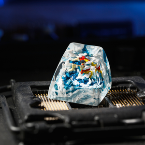 Teclas Artesanales Bosque Místico, Teclas Artesanales Personalizadas, Teclas Anime Lindas, Teclas Verdes, Juego de Teclas, Teclas de Madera - Product Image 6