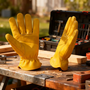 Guantes de Cuero para Conductor, Guantes de Trabajo, Gran Venta - Product Image 5