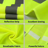 Gilet de sécurité réfléchissant haute visibilité PHANTOM IMPEX, vêtement de protection en polyester léger unisexe non certifié 100g