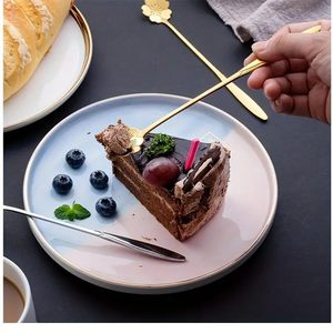 Ensemble de 12 cuillères à dessert en forme de fleur, en acier inoxydable, cuillères à café, cuillères à sucre mignonnes, petites cuillères à thé, vaisselle pour la maison et le café - Product Image 4