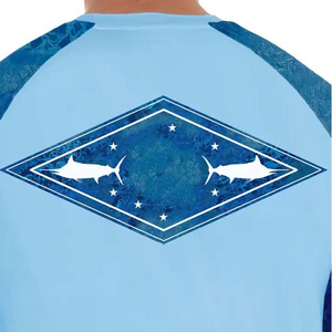 Camisa de Pesca Unisex con Capucha y Protección Bucal, 100% Poliéster, Secado Rápido, UPF 50+, Sublimación, Venta al Por Mayor - Product Image 4