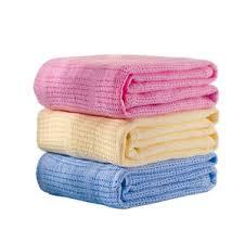 Manta de algodón 100% súper suave tipo gofre, fresca para verano, con patrón sólido y técnica de tejido, para uso doméstico, de Harshit Inter. - Product Image 4