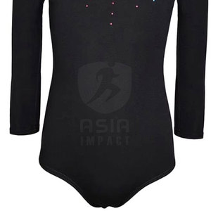 ชุดลีโอตาร์ดพรีเมียมสำหรับผู้หญิง ผลิตจากผ้าที่ยืดหยุ่นได้ เหมาะสำหรับการฝึกซ้อมยิมนาสติก บัลเลต์ การเต้น และการแสดง - Product Image 4