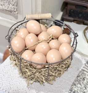 Decorative Wire Egg <b>Basket</b>, Stylish Kitchen Organizer for Counter <b>Display</b> - Product Image 6