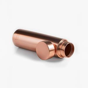 Copper Metal Modern Luxury <b>Large</b> Capacity <b>Water</b> <b>Bottle</b> for Travel & Outdoor Use - Product Image 2