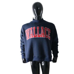 Sudadera de Cuello Redondo WALLACE para Hombre, 100% Algodón, Tejido de Punto, Informal, para Otoño, con Estampado de Letras en la Parte Delantera, Corte Regular, 2 Piezas - Product Image 6