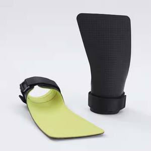 Hand Grips With Adjustable Straps For Gym <b>Training</b> Wear Best Sale Anti-Slip Customized Leather Hand Grips Wholesale Top Quality - Product Image 3
