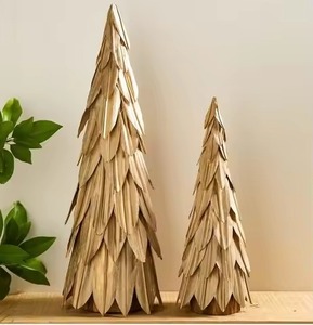 Decorative Metal <b>Christmas</b> <b>Tree</b> Centerpiece Holiday <b>Table</b> Accent for Dining and Reception Areas - Product Image 3