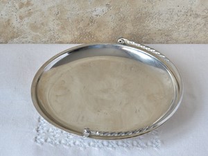 Bol en métal contemporain pour salade de fruits et desserts - Product Image 5