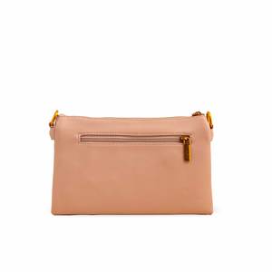 Bolso de noche formal rosa para mujer P36363 con correas para los hombros - Product Image 1