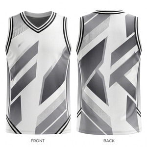 Camiseta de Baloncesto Premium sin Mangas, Ropa de Equipo Diseñada para Entrenamientos, Partidos de Liga, Academias Deportivas y Atletismo - Product Image 4