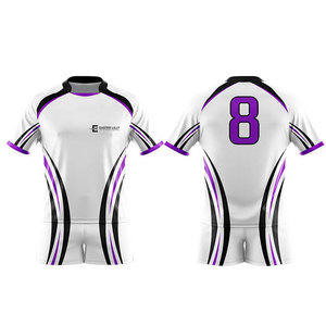 Sports Wear 100 % Polyester Rugby Uniform <b>Top</b> Selling Premium Quality Rugby Uniform For Adult - Product Image 1
