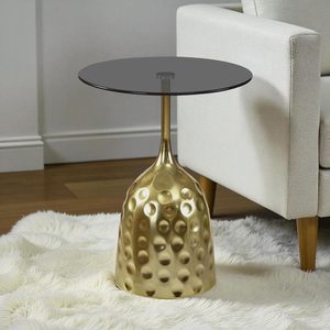 Table basse moderne personnalisable avec base en métal, design industriel, meuble de salon avec étagère de rangement - Product Image 3