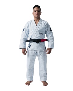 Jitsu BJJ GI ชุดกิโมโนศิลปะการต่อสู้ MMA ชุด Jitsu 100% ผ้าคอตตอน100% หดได้ - Product Image 3