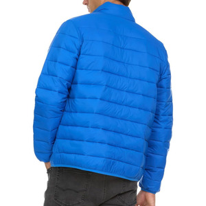 Vestes matelassées noires personnalisées en gros, légères, coupe-vent et imperméables pour hommes, pour l'hiver - Product Image 3