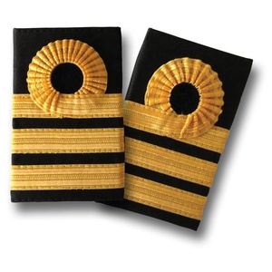 Epaulettes Bordadas de Lujo con Franjas Doradas, Accesorios Decorativos para Bandas de Marcha y Actuaciones Escénicas - Product Image 4