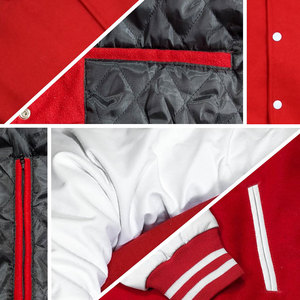 Trendy Women Varsity <b>Jacket</b> Custom Letterman <b>Jackets</b> OEM ODM Casual Sportswear Baseball <b>Jacket</b> Autumn Winter Style - Product Image 6