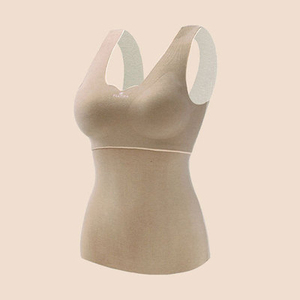 Super Selling <b>Women's</b> Casual Workout Tank Top with Custom Logo Round Neck Woven Fabric Front Position - Product Image 3