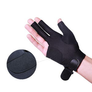 Gants de snooker élégants Geo Brothers pour sports de plein air, antidérapants, protection UV, polyester/coton, été - Product Image 4
