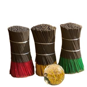 2025 meilleurs bâtons d'encens de charbon de bois d'agarbatti brut noir du Vietnam avec supports diffuseur à usage religieux prix chaud - Product Image 1