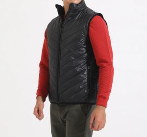 Mens Quilted Sleeveless <b>Gilet</b> Vest Warm <b>Lightweight</b> Winter Outdoor Casual Padded Bodywarmer Custom Wholesale Clothing Supplier - Product Image 4