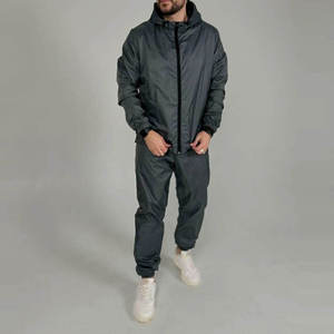 2026 Top Sale Custom Windbreaker Wholesale Tracksuits for Men Zip <b>up</b> Two Piece Nylon Outdoor Waterproof Clothing Set for <b>Boys</b> - Product Image 3