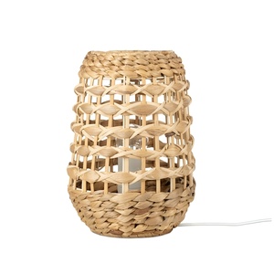 Lampes en jacinthe d'eau de designer, prix de gros le plus bas, lampe de table en fibre tressée faite à la main, haute qualité - Product Image 4