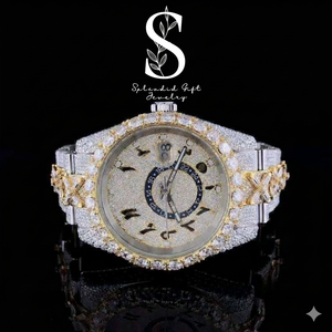 Reloj de Diamantes Más Vendido para Hombre, que Muestra Poder y Elegancia, Disponible a Precio de Fábrica - Product Image 1