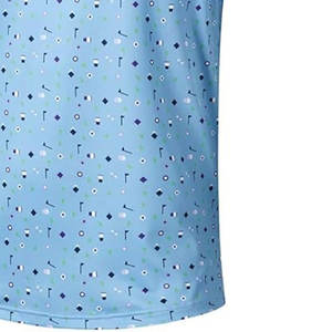 Camiseta Deportiva Informal para Hombre, de Lona Sólida, Ligera, Transpirable, de Secado Rápido, Manga Corta, para Golf - Product Image 5