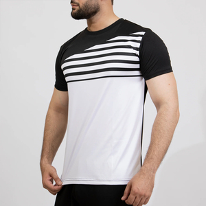 T-shirts vierges personnalisés en coton 100 % écologique à séchage rapide pour hommes – Qualité supérieure, promotionnels, vente en gros - Product Image 4