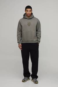 OEM Men's Screen Printed <b>Custom</b> Hoodie Breathable High Quality Cotton Fleece Pullover Men's Sweatshirt With <b>Custom</b> Design - Product Image 5