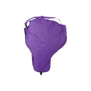 Purple Plaid Cotton Horse Saddle Cover for <b>Equestrian</b> Use - Product Image 6