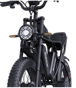 MEJOR OFERTA 2026 Motocicleta Eléctrica Todoterreno con Neumáticos Anchos Negros, Luz LED Delantera, 1001-2000W >80km/h - Product Image 1