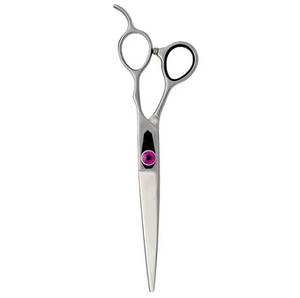 Ciseaux à cheveux professionnels en acier inoxydable, lame tranchante, manche long, pour droitiers, ciseaux de coiffure - Product Image 3