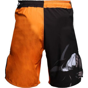Shorts MMA personnalisés de qualité supérieure avec logo imprimé, vente en gros, vêtements de boxe unis pour hommes, prix bas, OEM, shorts d'entraînement d'arts martiaux - Product Image 3