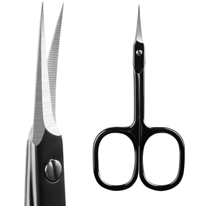 Ciseaux à cuticules de qualité supérieure, très demandés, à pointe fine et lame courbée en acier inoxydable, outil de beauté pour usage domestique et professionnel - Product Image 1