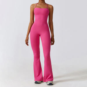 Combinaison ajustée originale la plus vendue pour femmes, respirante, tendance été, avec logo personnalisé - Product Image 2