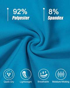 Débardeur athlétique pour homme en polyester doux, respirant, léger, confortable pour le mouvement, toucher lisse, extensible, forme moderne - Product Image 3