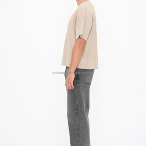 Wholesale Graphic Design Printing O-Neck <b>Men</b> Boxy Fit T <b>Shirt</b> For Sale Hot Selling Premium Quality <b>Men</b> Boxy Fit T <b>Shirt</b> - Product Image 5