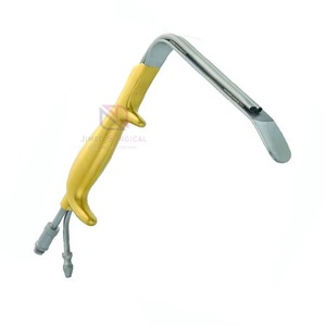 Retractor de Fibra Óptica Manual Premium, Instrumento Quirúrgico de Acero Inoxidable, Acabado Duradero de Alta Precisión, Grado Quirúrgico - Product Image 2