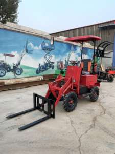 Baterai listrik roda kecil truk pemuat sekop <span class=keywords><strong>Backhoe</strong></span> 800kgs 600KGS untuk Kanada AS menggunakan taman kebun kebun kebun - Product Image 5