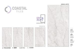 กระเบื้องปูพื้นพอร์ซเลนแบบด้าน ขนาด 600x1200 มม. (24x48 นิ้ว) หนา 9 มม. ความหนาแน่นสูง ป้องกันการแตกหัก ทนต่อคราบสกปรก จากโรงงานโดยตรง - Product Image 6