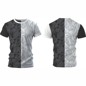 เสื้อยืดวิ่งออกกำลังกายผู้ชาย ระบายอากาศได้ดี เสื้อผ้ากีฬา เสื้อยืดออกกำลังกายสำหรับผู้ชาย ซับเหงื่อ เสื้อยืดสำหรับฝึกซ้อมในยิม - Product Image 6